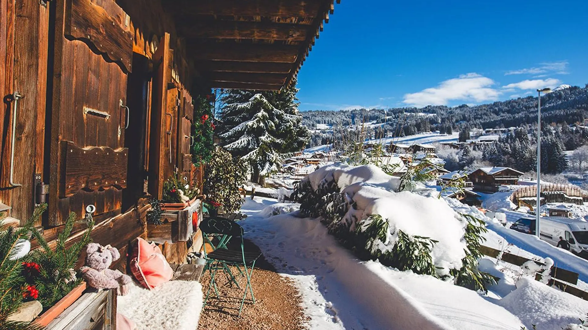 Chalet Aux Gets Avec Wi-Fi, Cheminee, Parking Privatif, Barbecue, Proche Pistes - Fr-1-671-7 Les Gets France