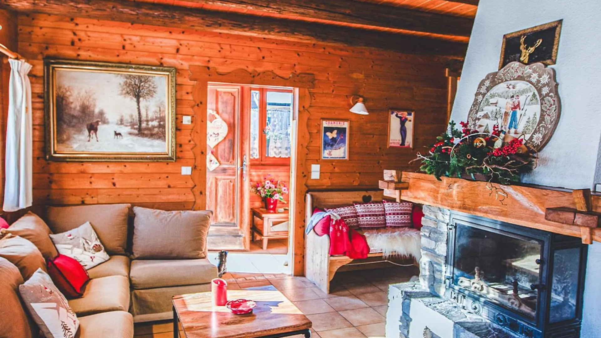 Chalet Aux Gets Avec Wi-Fi, Cheminee, Parking Privatif, Barbecue, Proche Pistes - Fr-1-671-7 Les Gets